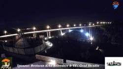 Skradin, řeka Krka, most A1