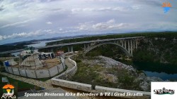 Skradin, řeka Krka, most A1