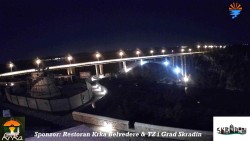 Skradin, řeka Krka, most A1