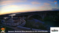 Skradin, řeka Krka, most A1