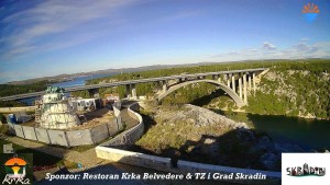 Die Stadt Skradin - Skradin, Fluss Krka, A1-Brücke - 30.10.2026 v 08:45 Die Stadt Skradin - Skradin, Fluss Krka, A1-Brücke - 30.10.2026 v 08:45