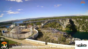 The town of Skradin - Skradin, Krka River, A1 bridge - 30.10.2026 v 12:45 The town of Skradin - Skradin, Krka River, A1 bridge - 30.10.2026 v 12:45