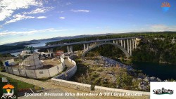 Skradin, Krka River, A1 bridge