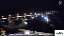 Skradin, Fluss Krka, A1-Brücke