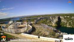 Skradin, řeka Krka, most A1