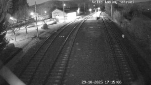 Obec Velké Losiny - Nádraží Velké Losiny - 29.10.2025 v 17:15 Obec Velké Losiny - Nádraží Velké Losiny - 29.10.2025 v 17:15
