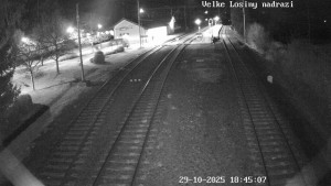 Obec Velké Losiny - Nádraží Velké Losiny - 29.10.2025 v 18:45 Obec Velké Losiny - Nádraží Velké Losiny - 29.10.2025 v 18:45