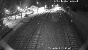 Obec Velké Losiny - Nádraží Velké Losiny - 29.10.2025 v 19:45 Obec Velké Losiny - Nádraží Velké Losiny - 29.10.2025 v 19:45