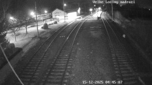 Obec Velké Losiny - Nádraží Velké Losiny - 15.12.2025 v 04:45 Obec Velké Losiny - Nádraží Velké Losiny - 15.12.2025 v 04:45