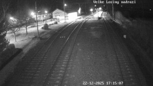 Obec Velké Losiny - Nádraží Velké Losiny - 22.12.2025 v 17:15 Obec Velké Losiny - Nádraží Velké Losiny - 22.12.2025 v 17:15
