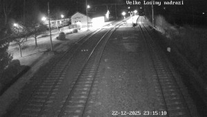 Obec Velké Losiny - Nádraží Velké Losiny - 22.12.2025 v 23:15 Obec Velké Losiny - Nádraží Velké Losiny - 22.12.2025 v 23:15