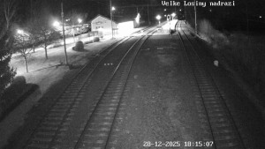 Obec Velké Losiny - Nádraží Velké Losiny - 28.12.2025 v 18:15 Obec Velké Losiny - Nádraží Velké Losiny - 28.12.2025 v 18:15