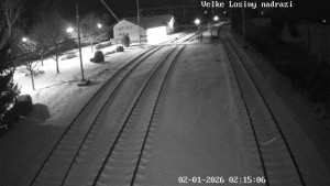 Obec Velké Losiny - Nádraží Velké Losiny - 2.1.2026 v 02:15 Obec Velké Losiny - Nádraží Velké Losiny - 2.1.2026 v 02:15