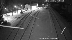 Obec Velké Losiny - Nádraží Velké Losiny - 2.1.2026 v 03:30 Obec Velké Losiny - Nádraží Velké Losiny - 2.1.2026 v 03:30