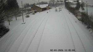 Obec Velké Losiny - Nádraží Velké Losiny - 2.1.2026 v 11:45 Obec Velké Losiny - Nádraží Velké Losiny - 2.1.2026 v 11:45