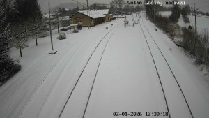 Obec Velké Losiny - Nádraží Velké Losiny - 2.1.2026 v 12:30 Obec Velké Losiny - Nádraží Velké Losiny - 2.1.2026 v 12:30