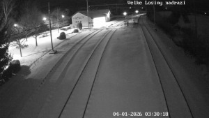 Obec Velké Losiny - Nádraží Velké Losiny - 4.1.2026 v 03:30 Obec Velké Losiny - Nádraží Velké Losiny - 4.1.2026 v 03:30