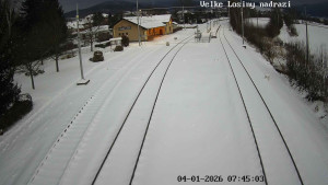 Obec Velké Losiny - Nádraží Velké Losiny - 4.1.2026 v 07:45 Obec Velké Losiny - Nádraží Velké Losiny - 4.1.2026 v 07:45