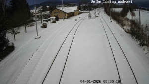 Obec Velké Losiny - Nádraží Velké Losiny - 4.1.2026 v 08:30 Obec Velké Losiny - Nádraží Velké Losiny - 4.1.2026 v 08:30