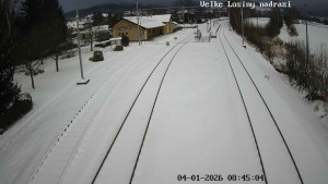 Obec Velké Losiny - Nádraží Velké Losiny - 4.1.2026 v 08:45 Obec Velké Losiny - Nádraží Velké Losiny - 4.1.2026 v 08:45
