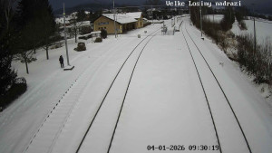 Obec Velké Losiny - Nádraží Velké Losiny - 4.1.2026 v 09:30 Obec Velké Losiny - Nádraží Velké Losiny - 4.1.2026 v 09:30