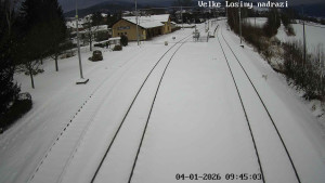 Obec Velké Losiny - Nádraží Velké Losiny - 4.1.2026 v 09:45 Obec Velké Losiny - Nádraží Velké Losiny - 4.1.2026 v 09:45
