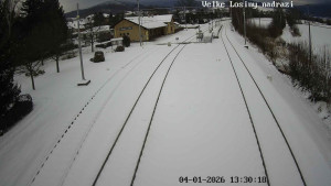 Obec Velké Losiny - Nádraží Velké Losiny - 4.1.2026 v 13:30 Obec Velké Losiny - Nádraží Velké Losiny - 4.1.2026 v 13:30