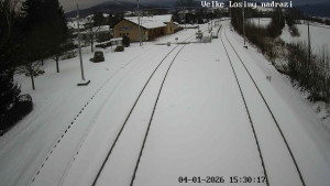 Obec Velké Losiny - Nádraží Velké Losiny - 4.1.2026 v 15:30 Obec Velké Losiny - Nádraží Velké Losiny - 4.1.2026 v 15:30