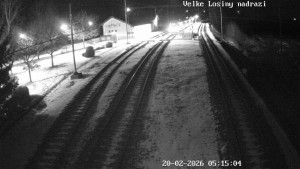 Obec Velké Losiny - Nádraží Velké Losiny - 20.2.2026 v 05:15 Obec Velké Losiny - Nádraží Velké Losiny - 20.2.2026 v 05:15