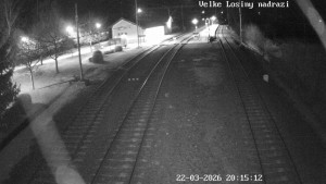 Obec Velké Losiny - Nádraží Velké Losiny - 22.3.2026 v 20:15 Obec Velké Losiny - Nádraží Velké Losiny - 22.3.2026 v 20:15