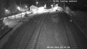 Obec Velké Losiny - Nádraží Velké Losiny - 8.4.2026 v 04:45 Obec Velké Losiny - Nádraží Velké Losiny - 8.4.2026 v 04:45
