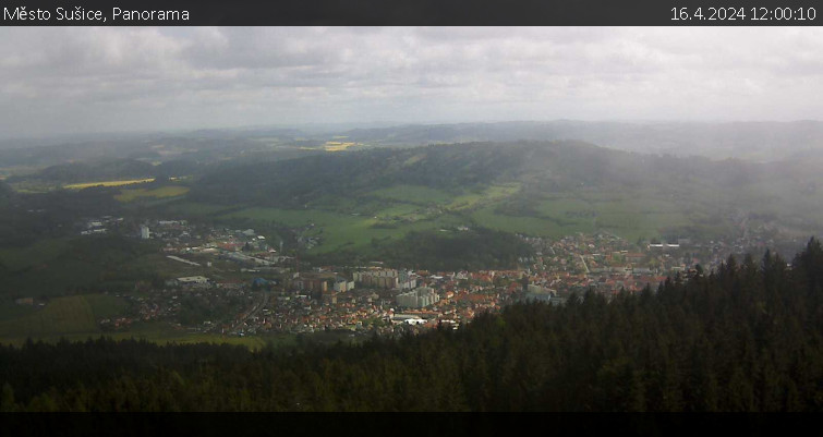 Město Sušice - Panorama - 16.4.2024 v 12:00