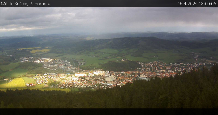 Město Sušice - Panorama - 16.4.2024 v 18:00