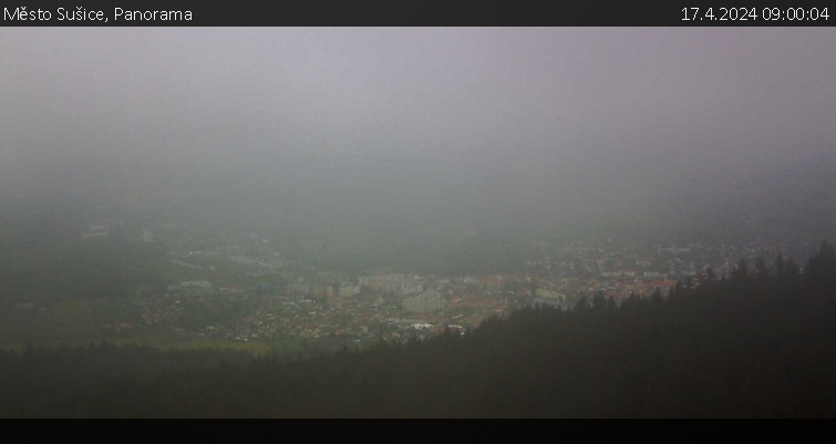 Město Sušice - Panorama - 17.4.2024 v 09:00