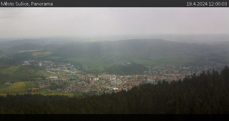 Město Sušice - Panorama - 19.4.2024 v 12:00