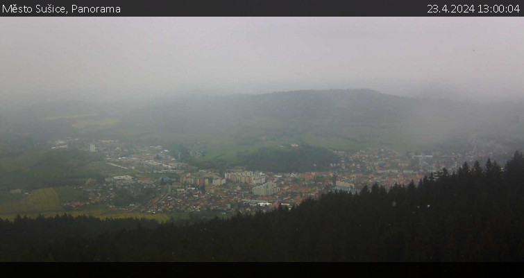 Město Sušice - Panorama - 23.4.2024 v 13:00