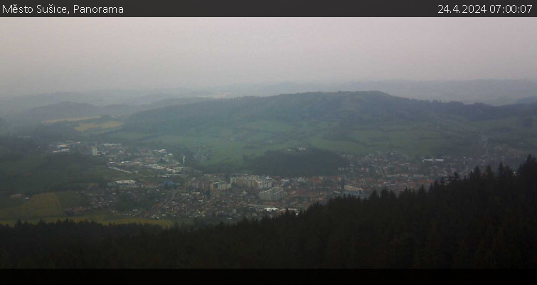 Město Sušice - Panorama - 24.4.2024 v 07:00