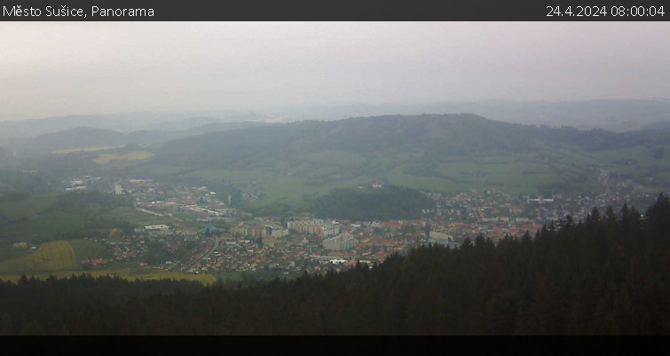 Město Sušice - Panorama - 24.4.2024 v 08:00
