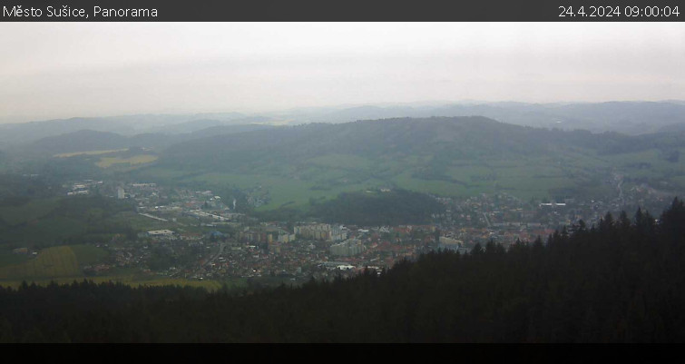 Město Sušice - Panorama - 24.4.2024 v 09:00