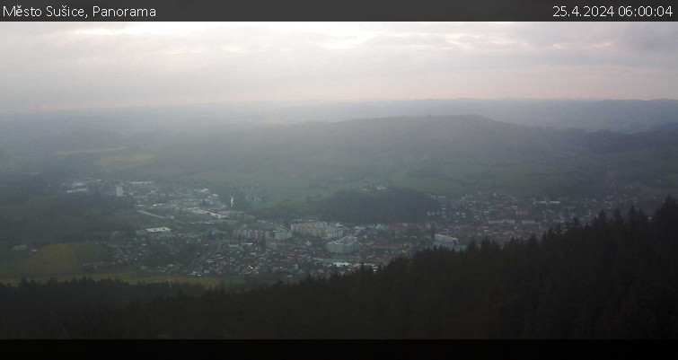 Město Sušice - Panorama - 25.4.2024 v 06:00