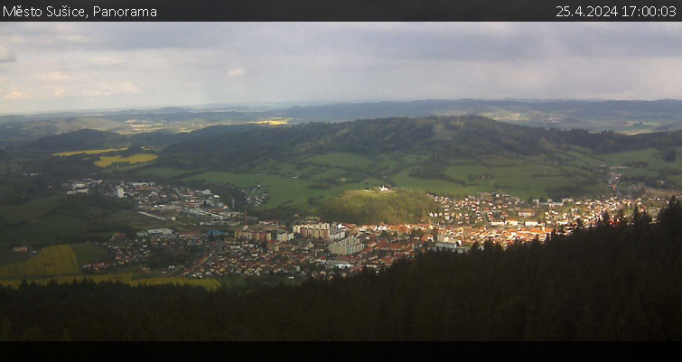 Město Sušice - Panorama - 25.4.2024 v 17:00