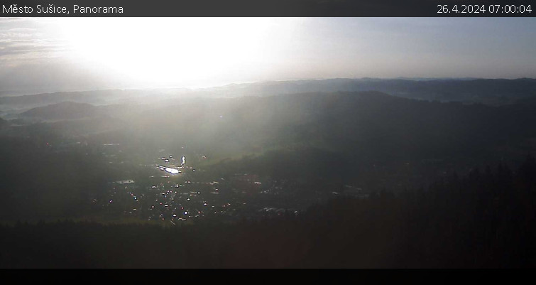 Město Sušice - Panorama - 26.4.2024 v 07:00
