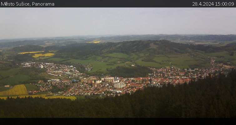 Město Sušice - Panorama - 28.4.2024 v 15:00
