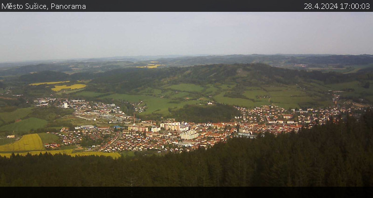 Město Sušice - Panorama - 28.4.2024 v 17:00