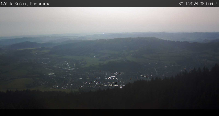 Město Sušice - Panorama - 30.4.2024 v 08:00
