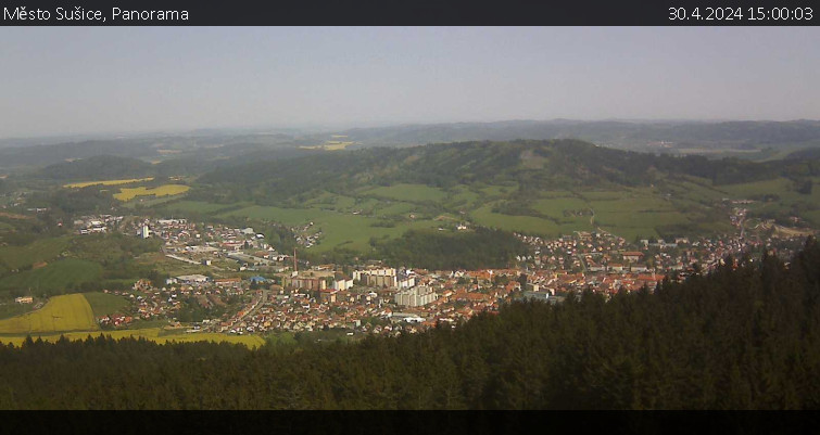 Město Sušice - Panorama - 30.4.2024 v 15:00