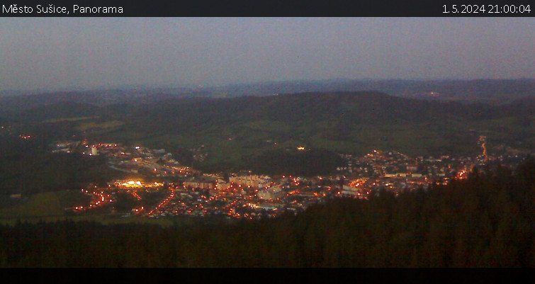 Město Sušice - Panorama - 1.5.2024 v 21:00