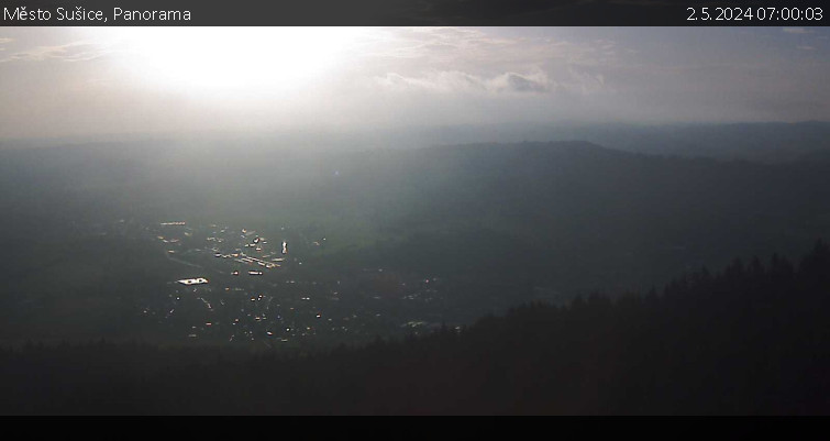 Město Sušice - Panorama - 2.5.2024 v 07:00
