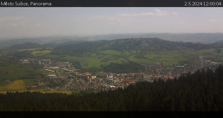 Město Sušice - Panorama - 2.5.2024 v 12:00