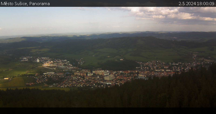 Město Sušice - Panorama - 2.5.2024 v 18:00